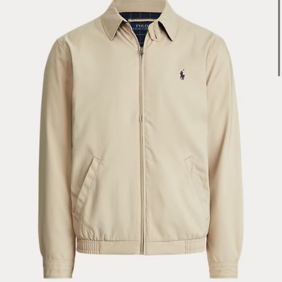 Polo Ralph Lauren Tan Bi-Swing Windbreaker - Picture 13 of 13